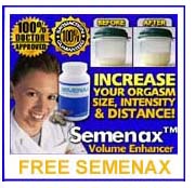 free semenax sperm pill offer